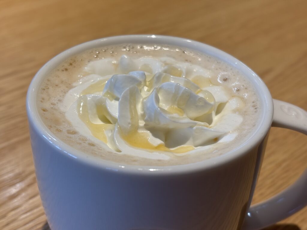 はちみつ生姜米糀ミルクのアップ写真