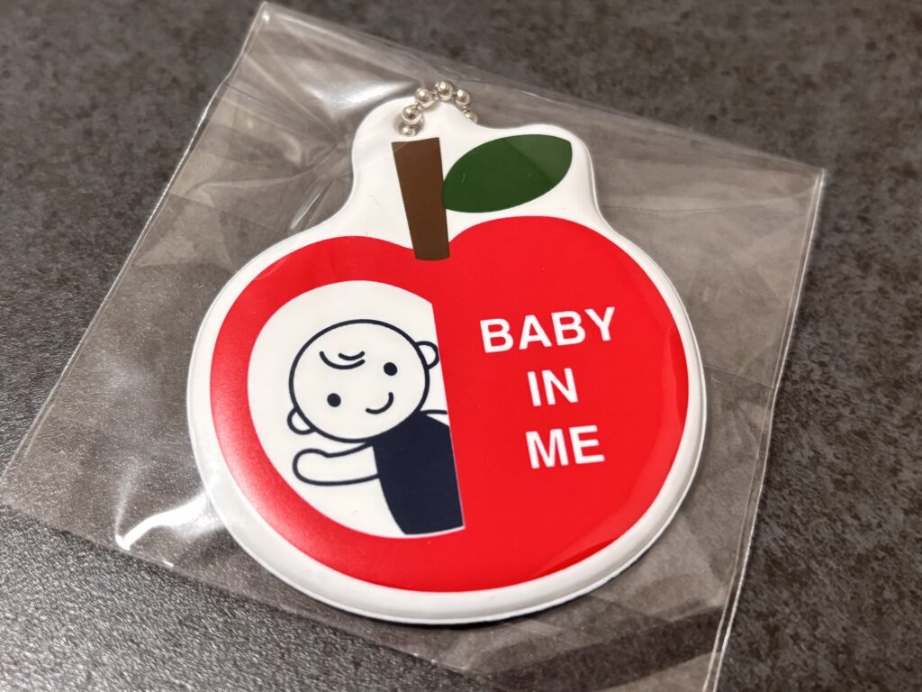 オリジナルマタニティマークの写真（表）