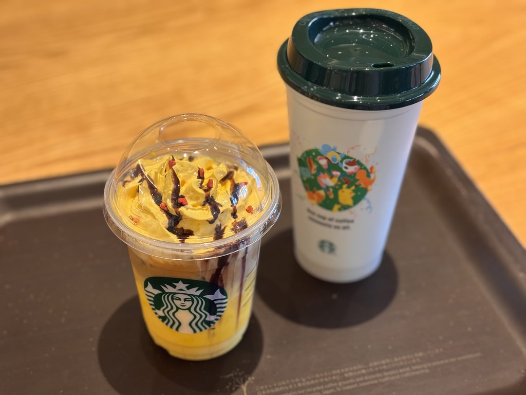 ピカチュウ ハニークリーム ラテの写真